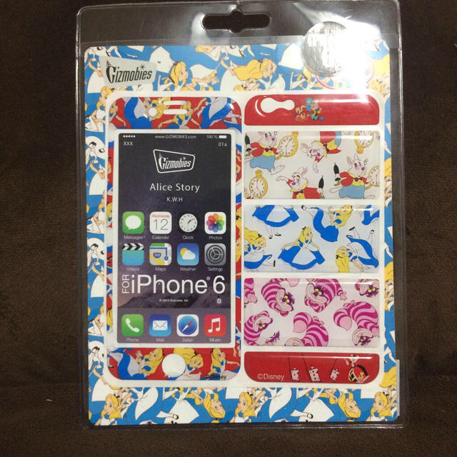 Gizmobies(ギズモビーズ)のギズモビーズ♡iPhone6♡アリス スマホ/家電/カメラのスマホアクセサリー(モバイルケース/カバー)の商品写真