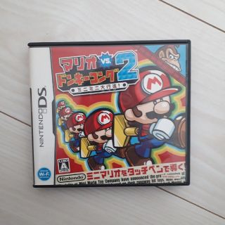 ニンテンドウ(任天堂)のDS　カセット　マリオvsドンキーコング2(携帯用ゲームソフト)