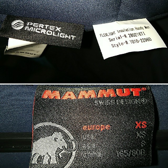 Mammut(マムート)のMAMMUT FLEXLIGHT Insulation Hoody Men メンズのジャケット/アウター(マウンテンパーカー)の商品写真