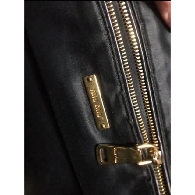 miumiu - miumiu スタッズクラッチバッグ ブラックの通販 by ☆ern