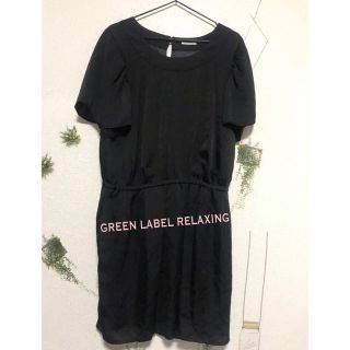 ユナイテッドアローズグリーンレーベルリラクシング(UNITED ARROWS green label relaxing)の▫️ GREEN LABEL RELAXING ドレス(ミディアムドレス)