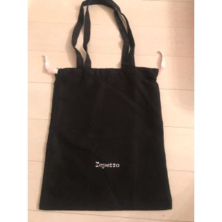 レペット(repetto)のレペット♪ シューズバッグ トート黒(トートバッグ)