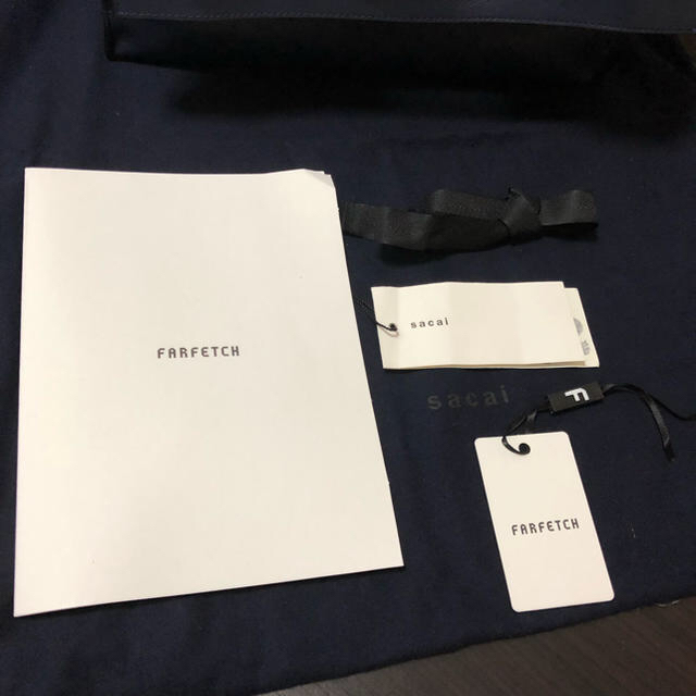 Sacai Manhattan records クラッチバッグ ネイビー Sacai Manhattan records クラッチバッグ ネイビー