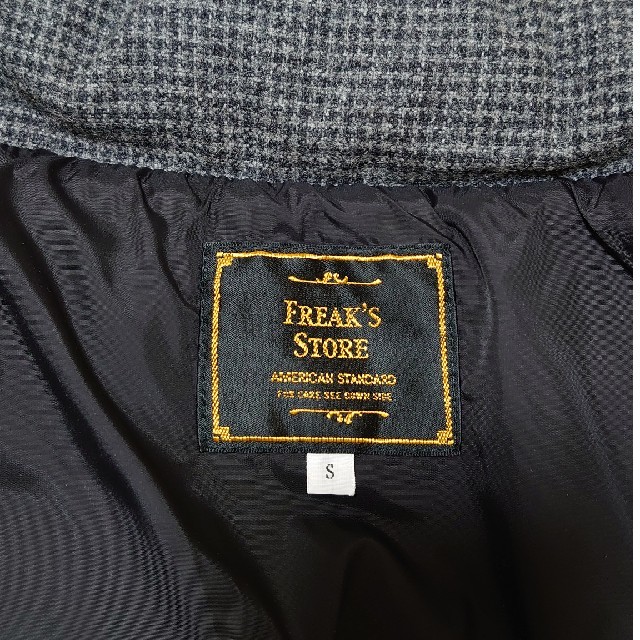 FREAK'S STORE(フリークスストア)のFREAK'S STORE ウールダウンコート Sサイズ 36 レディースのジャケット/アウター(ダウンコート)の商品写真