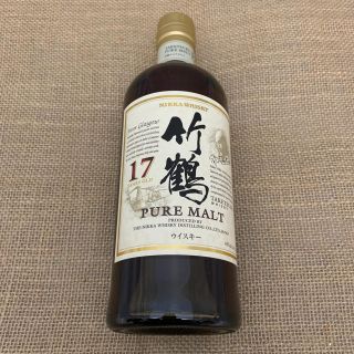 ニッカウイスキー(ニッカウヰスキー)の竹鶴17年 箱なし 700ml(ウイスキー)