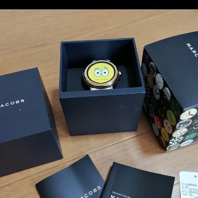 MARC JACOBS(マークジェイコブス)のマークジェイコブス　タッチスクリーンスマートウォッチ　ライリー　美品 レディースのファッション小物(腕時計)の商品写真