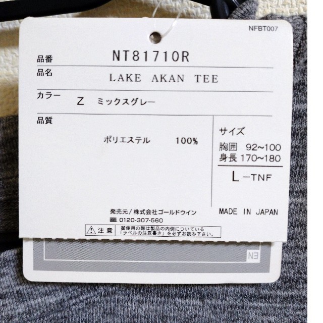 THE NORTH FACE(ザノースフェイス)のノースフェイスTシャツ阿寒湖限定 Lサイズ メンズのトップス(Tシャツ/カットソー(半袖/袖なし))の商品写真