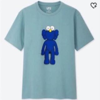 ユニクロ(UNIQLO)の新品□ユニクロカウズ kaws ブルー(Tシャツ/カットソー(半袖/袖なし))