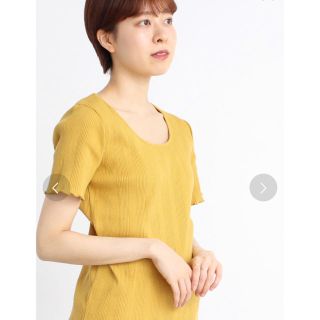 ドットアンドストライプスチャイルドウーマン(Dot&Stripes CHILDWOMAN)のDot&Stripes Uネックプルオーバー(カットソー(長袖/七分))