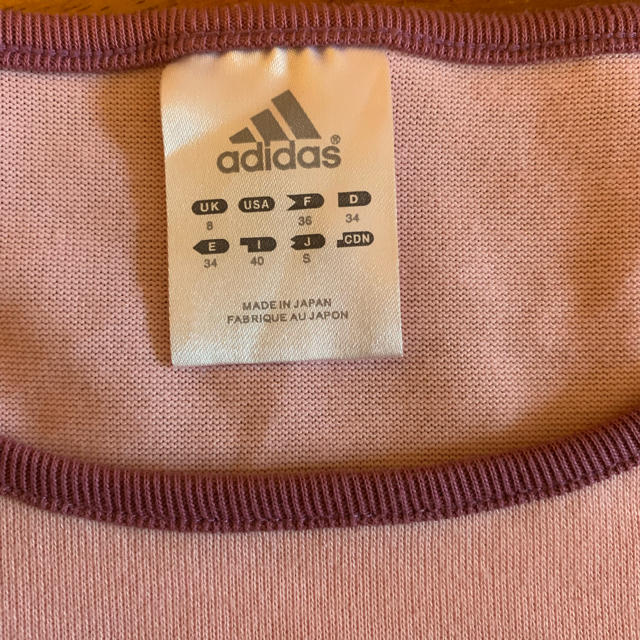 adidas(アディダス)のにらまんじゅう様専用 アディダス Tシャツ ピンク レディースのトップス(Tシャツ(半袖/袖なし))の商品写真