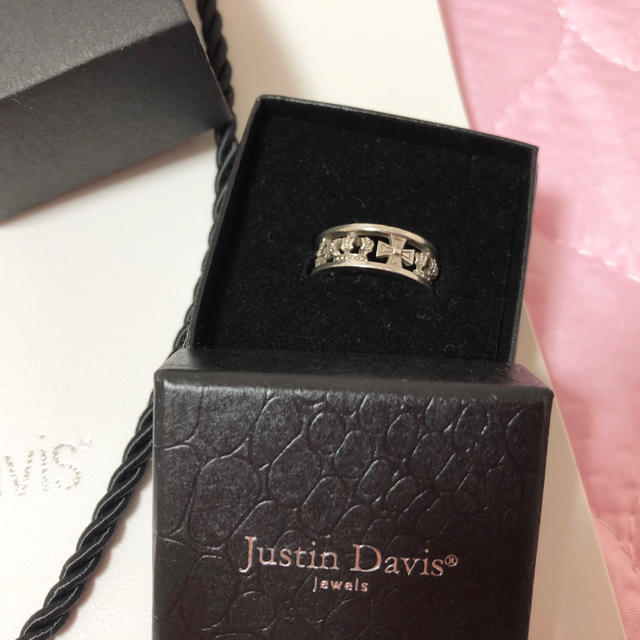 Justin Davis(ジャスティンデイビス)の値下げ！JUSTIN DAVIS リング 指輪 シャイニー 5号 ピンキーリング レディースのアクセサリー(リング(指輪))の商品写真