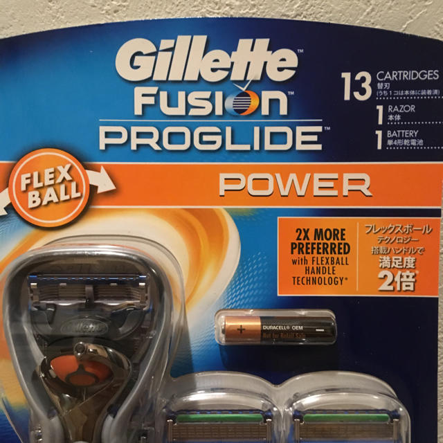 gilet(ジレ)の2個セットジレット プログライド フレックスボール パワー 本体 替刃１３個 メンズのメンズ その他(その他)の商品写真