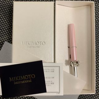 ミキモト(MIKIMOTO)のミキモト リップブラシ (リボン) パール付き(コフレ/メイクアップセット)