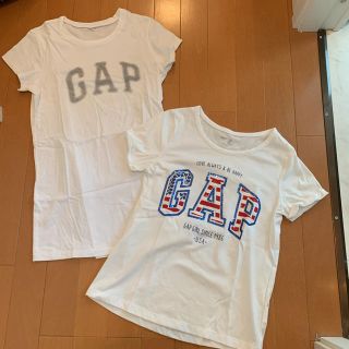 ギャップ(GAP)のGAP ギャップ Tシャツ 3枚組 ブラック ホワイト スパンコール 美品(Tシャツ(半袖/袖なし))