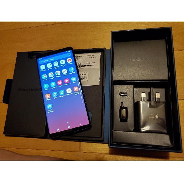 Galaxy(ギャラクシー)のGalaxy Note9 128GB SIMフリー Midnight Black スマホ/家電/カメラのスマートフォン/携帯電話(スマートフォン本体)の商品写真