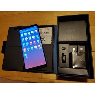 ギャラクシー(Galaxy)のGalaxy Note9 128GB SIMフリー Midnight Black(スマートフォン本体)