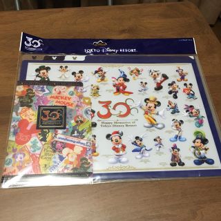 ディズニー(Disney)の【新品】ディズニー クリアホルダーセット(クリアファイル)