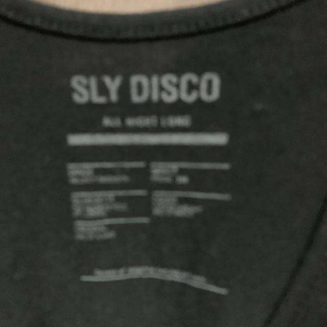 SLY(スライ)のSLY☆ロングタンク  ブラック レディースのトップス(タンクトップ)の商品写真
