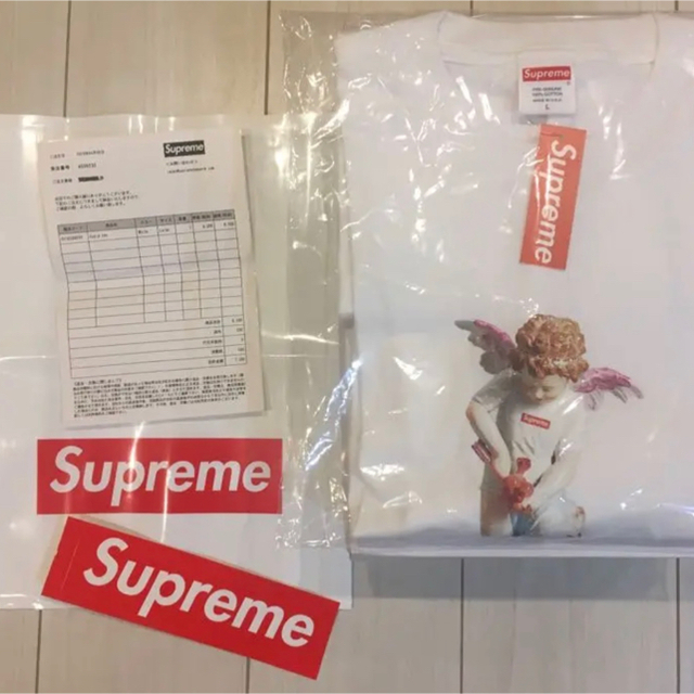 Supreme 19SS White Cupid Tee