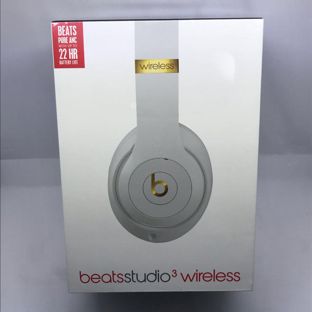 beats studio3 wireless  新品(フィルム付き)【翌日発送】オーディオ機器