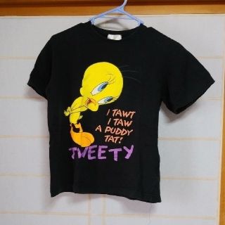 レディース半袖Tシャツ黒L(Tシャツ(半袖/袖なし))