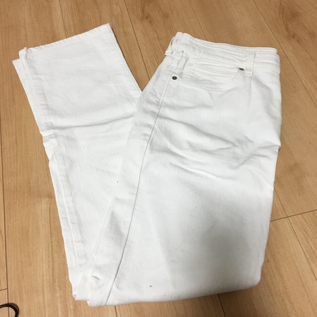 ホワイトパンツ メンズのパンツ(デニム/ジーンズ)の商品写真
