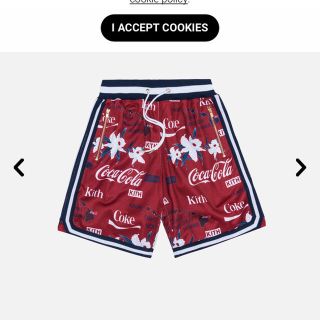 コカコーラ(コカ・コーラ)の定価以下 KITH X COCA-COLA MESH HAWAII SHORT (ショートパンツ)