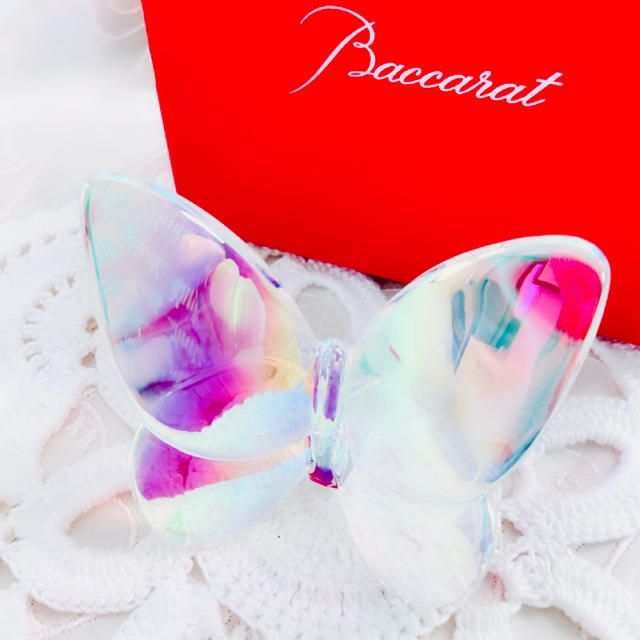 バカラ ラッキーバタフライ パピヨン Baccarat 蝶 バカラ ラッキーバタフライ パピヨン Baccarat 蝶