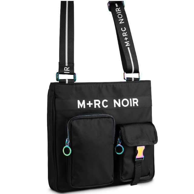 サコッシュM+RC NOIR Messenger rainbow buckle Bag