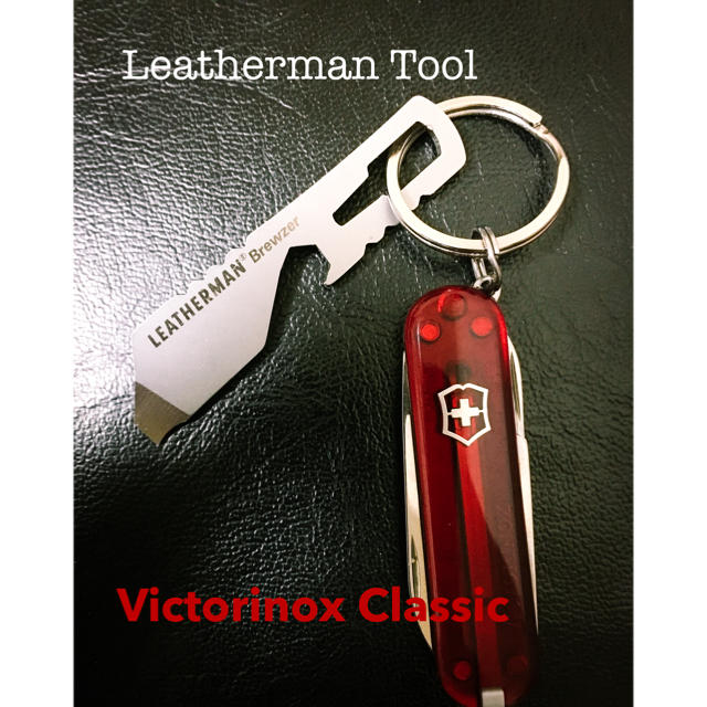 VICTORINOX - ビクトリノックス クラシック レザーマン キーチェーン