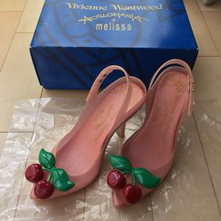 ヴィヴィアンウエストウッド(Vivienne Westwood)のヴィヴィアン♡メリッサ チェリーパンプス(ハイヒール/パンプス)