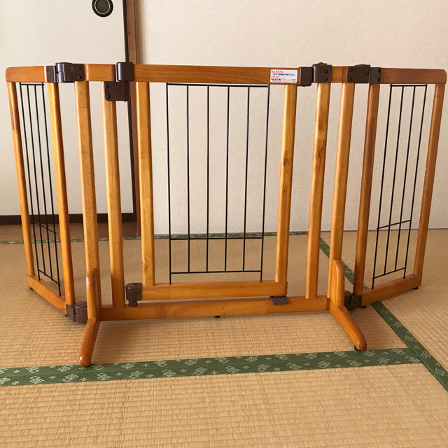 最高の リッチェル ペット用木製おくだけドア付きゲート Sサイズ 1台