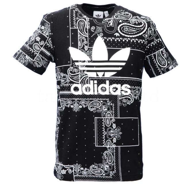adidas(アディダス)のアディダスバンダナ柄Tシャツ レディースのトップス(Tシャツ(半袖/袖なし))の商品写真