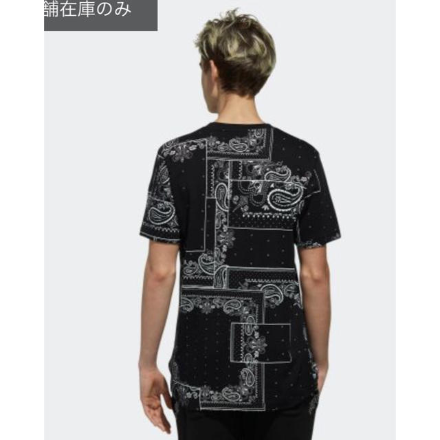 adidas(アディダス)のアディダスバンダナ柄Tシャツ レディースのトップス(Tシャツ(半袖/袖なし))の商品写真