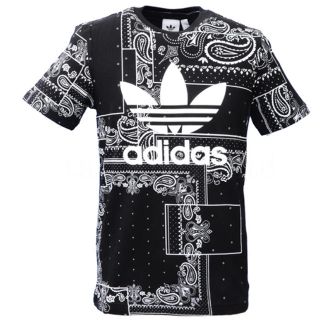 アディダス(adidas)のアディダスバンダナ柄Tシャツ(Tシャツ(半袖/袖なし))