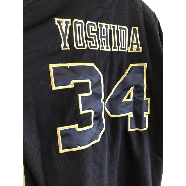 オリックスバファローズ 吉田正尚 ハイクオリティユニフォーム ビジター-
