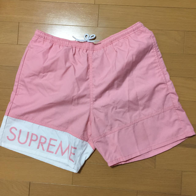 メンズ16SS banner water short