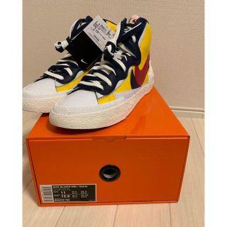 ナイキ(NIKE)の【29cm】sacai × NIKE Blazer Mid Yellow (スニーカー)