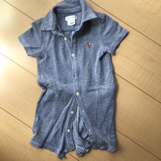 POLO RALPH LAUREN(ポロラルフローレン)の値下げ！ポロ ラルフローレンのロンパース80 キッズ/ベビー/マタニティのベビー服(~85cm)(ロンパース)の商品写真