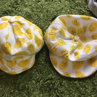 コドモビームス(こども ビームス)の韓国子供服 レモンキャップ 1-3歳 二個セット(帽子)