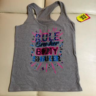 ズンバ(Zumba)の【新品・未使用】ZUMBA®︎ウェア Ｌサイズ グレー(ダンス/バレエ)