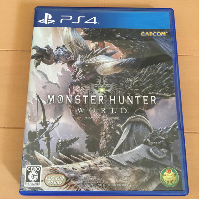 PlayStation4(プレイステーション4)のモンスターハンター:ワールド エンタメ/ホビーのゲームソフト/ゲーム機本体(家庭用ゲームソフト)の商品写真