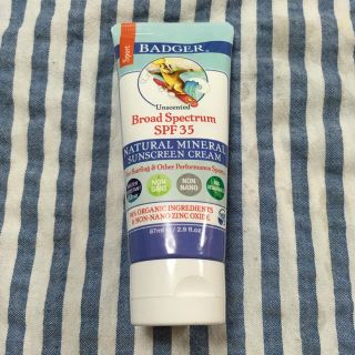 バジャー(Badger)の購入前にコメントください☆バジャー 日焼け止め  スポーツ SPF35(日焼け止め/サンオイル)