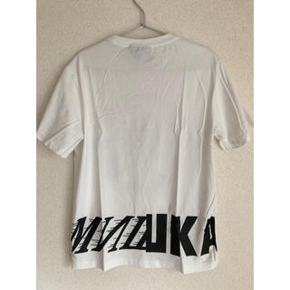 ミシカ Tシャツ MISHKA NYC ホワイト 白 S 目玉 バックプリント