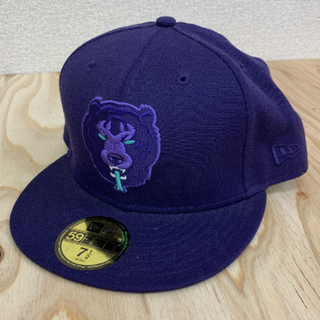 ニューエラ(NEW ERA)の◆新品未使用◆NEWERA ミシュカ コラボキャップ 紫 7 1／2(キャップ)