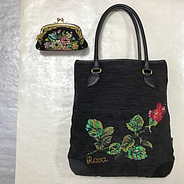 ★ 新品 •レアThink Bee! トートバッグ Rose & オマケのポーチ