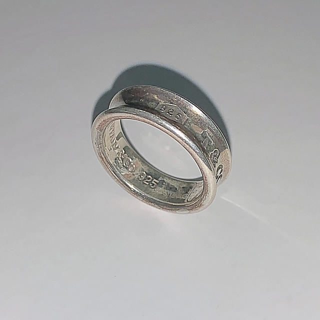 Tiffany & Co.(ティファニー)のティファニー シルバーミドルリング1837 SV925刻印 メンズのアクセサリー(リング(指輪))の商品写真