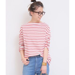 ドゥーズィエムクラス(DEUXIEME CLASSE)の新品⭐️定価12960円／ドゥーズィエムクラス／VINTAGE BORDER／(カットソー(長袖/七分))