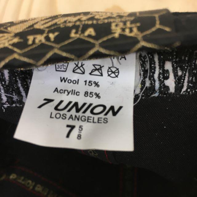 7UNION(セブンユニオン)の◆新品未使用◆7union キャップ レッド 7 5／8 メンズの帽子(キャップ)の商品写真