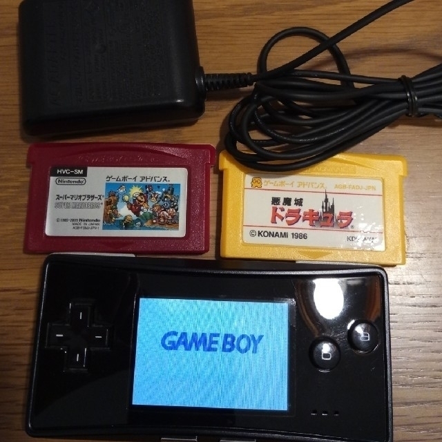 任天堂 - ゲームボーイミクロ＋ソフト2つ